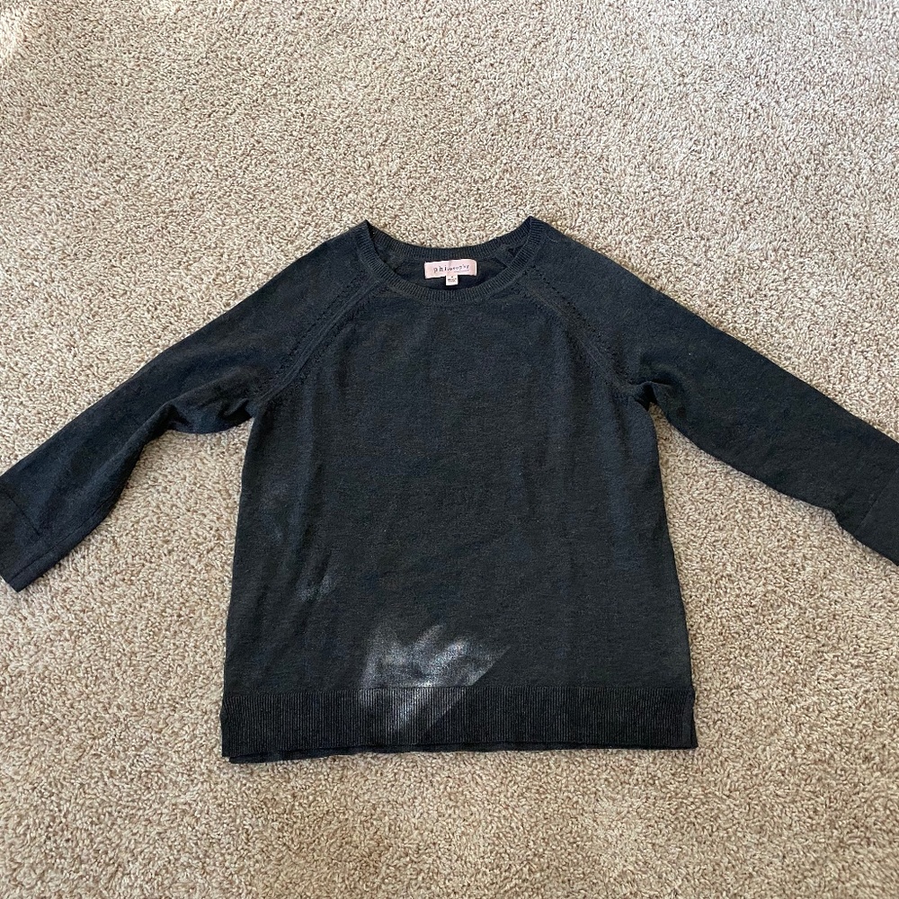 Philosophy Grey Sweater - Small